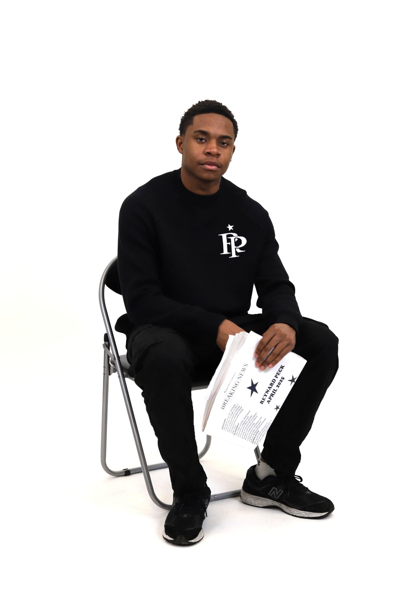 REYNARD PECK BLACK JUMPER